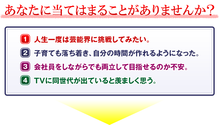 あなたに当てはまることがありませんか？